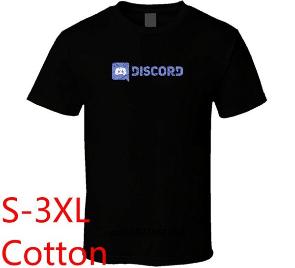 

discord online gaming fan voice chat battle worn distressed t shirt
