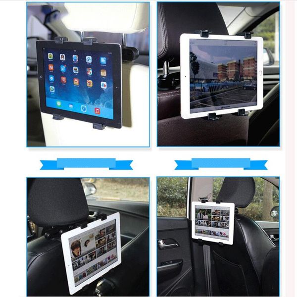 

universal car seat back tablet fastener clip hook for pad tablet pc stands for 7-11 inch#yl10