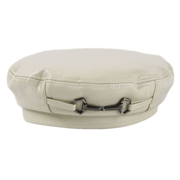 

pin buckle design elegant textured painter newsboy hats pu berets hats women trendy solid color flat girl gift, Blue;gray