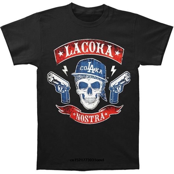 

men t shirt la coka nostra vintage mc black funny t-shirt novelty tshirt women