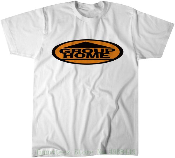 

группа home promo t shirt - классический hip - hop - gang starr 2019 новый 100% хлопок верхнего качества