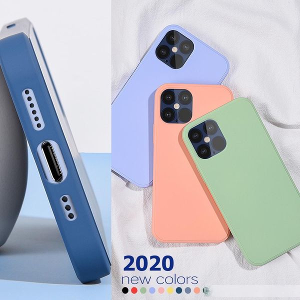 

upgrade original liquid silicone cover for iphone 12 pro cover case for iphone 11 12 x xs xr max 6 6s 7 8 plus liquid silicone phone case
