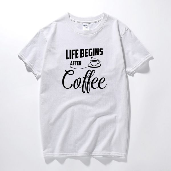 

life begins after coffee t shirt mens funny tee caffeine lovers gift new summer camisetas hombre cotton short sleeve t-shirt