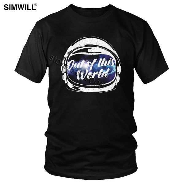 

fashion astronaut out of this wolrd tee shirts for men breathable eco cotton t shirt crew neck short sleeved space t-shirt