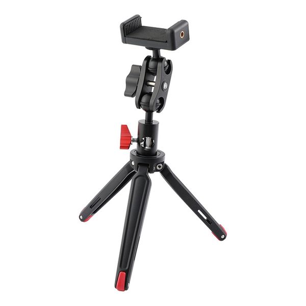 

складная мини столешница штатив с телефона stand head adjustment двойной шарик для камеры телефона путешествия и макрофотографии