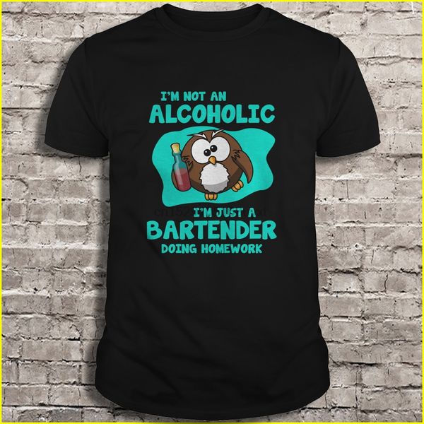

men t shirt i'm not an alcoholic women t-shirt