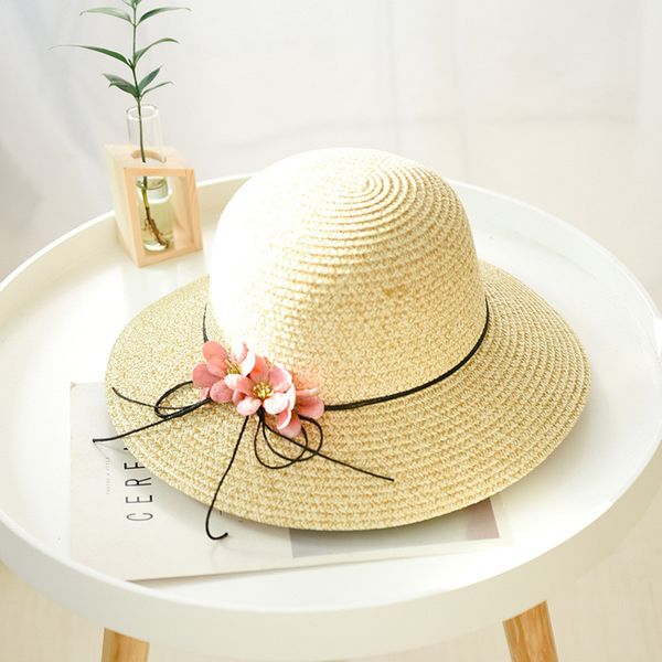 

wide brim hats 2021 beach straw hat sunscreen vacation bucket women fashion summer fishing caps shade foldable, Blue;gray
