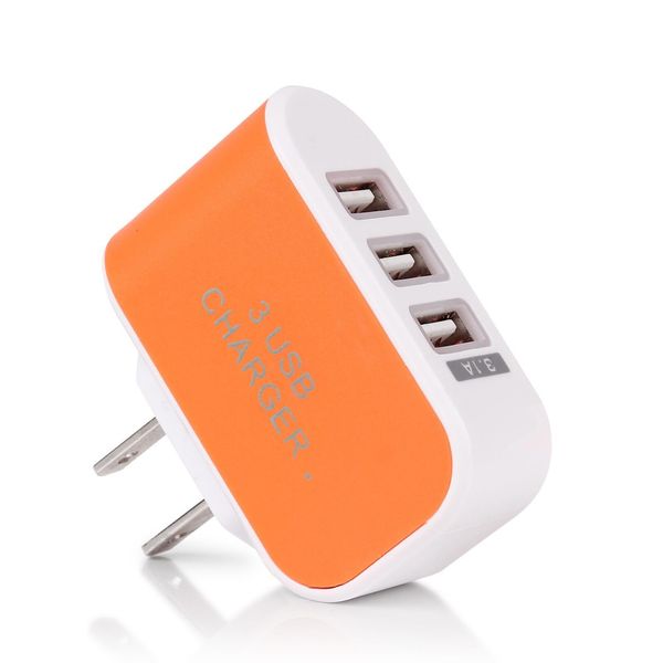 

cgjxs 3usb intelligent lighting charger cell phone chargers