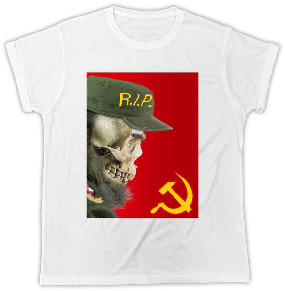 

2019 fashion summer t shirt fidel castro t shirt revolution cuba communist tribute che political tee shirt