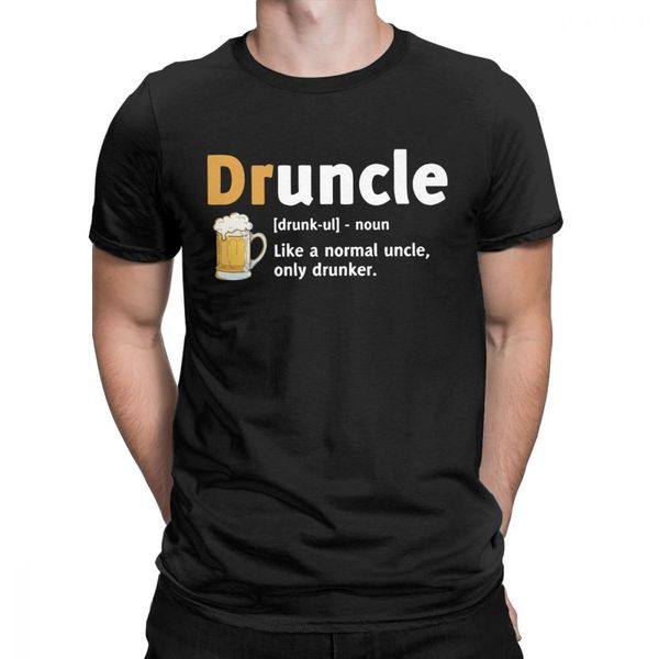 

midnite star druncle drunkle drunk uncle beer funny t shirt for man short gift for uncle plus size tees cotton t-shirt