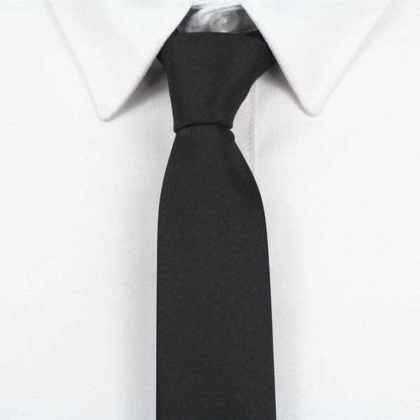 

tie for men slim neck tie solid color necktie polyester narrow cravat 5cm width party formal ties fashion, Blue;purple