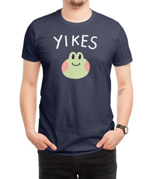 

new men casual печатный майка yikes с коротким рукавом футболки tee tops