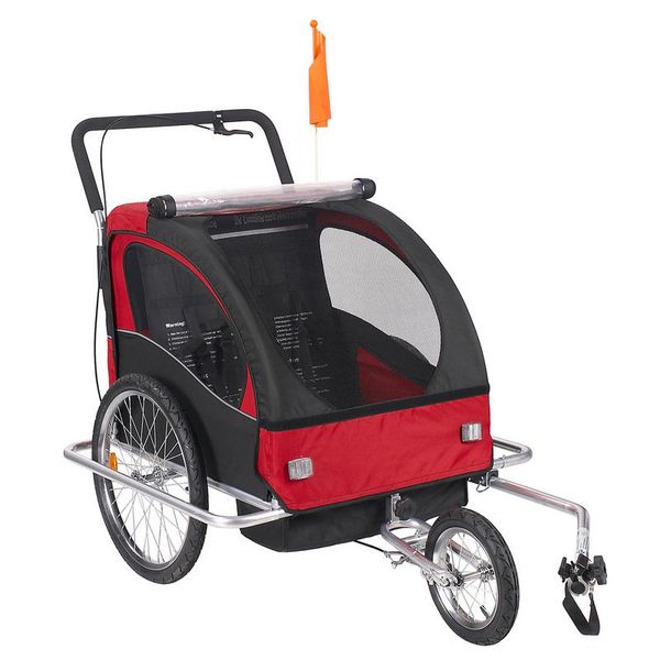 

aluminum alloy frame baby stroller with 20 inch wheel, fold bike trailer, kids jogger stroller, bike tandem bicycle trailer