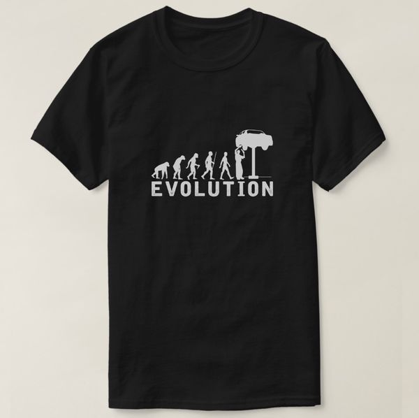 

2019 printed men t shirt cotton short sleeve car mechanic evolution t-shirt women tshirt