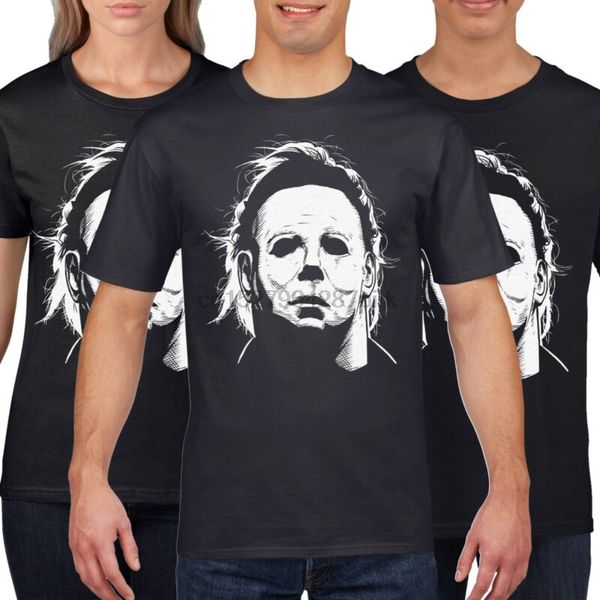 

mike myers mask t shirt halloween fancy dress movie tshirt scary h10