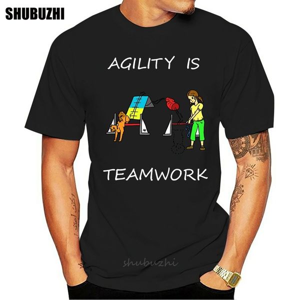 

agility is teamwork t shirt famous trend summer comical crew neck unique create tee shirt shirt