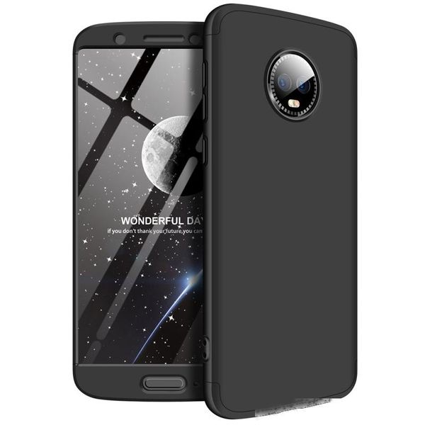 

360 degree 3 in 1 hard pc ultra thin slim fit 360 degree full body protective cover for moto g6