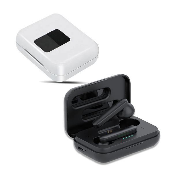 

tws bluetooth earphones wireless in-ear touch control sport headset stereo sound earpiece earbuds headset with mic for earphone