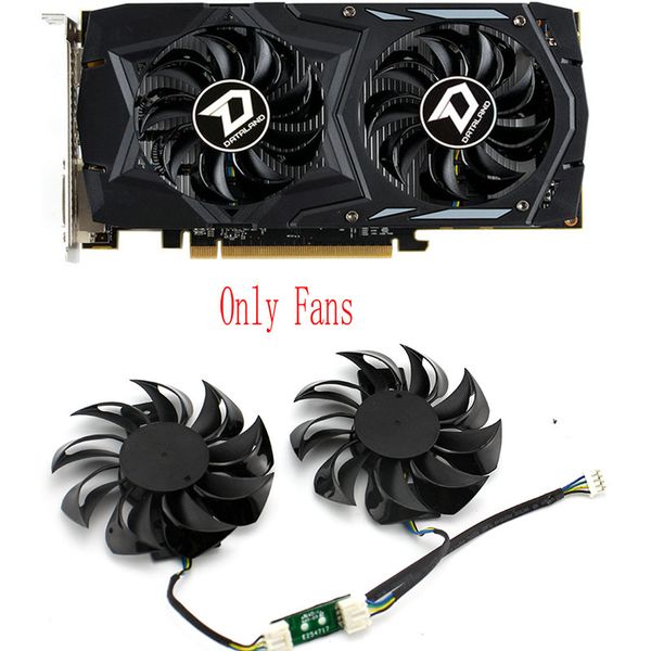 

original ga81b2u dc12v 0.38a for for dataland rx460 graphics card cooling fan