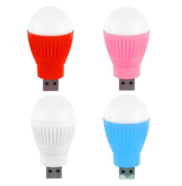 

mini reading light usb led bulb night light round outdoor flashlight emergency lamp lapcomputer energy saving camping lamp