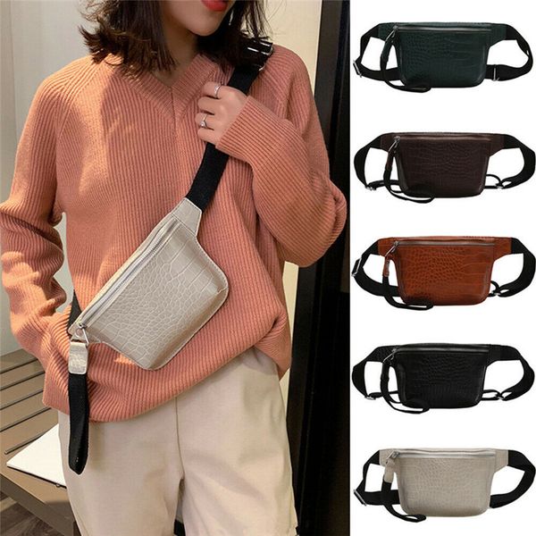 

6 colors women waist bag pack chest pouch sport phone money shoulder bag