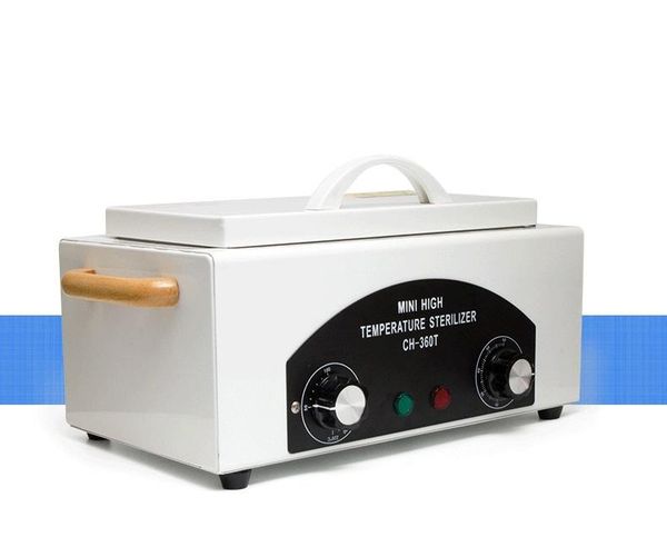 

mini high temperature sterilizer box nail art salon manicure tool dry tweezers scissors beauty nail disinfection cabinet