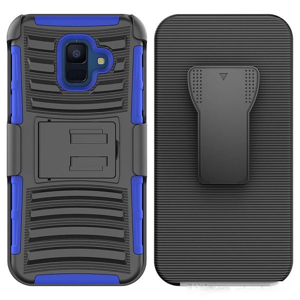 

for motorola moto e5 play g6 plus e5 plus hybrid armor case robot cover combo heavy duty with clip phone case oppbag