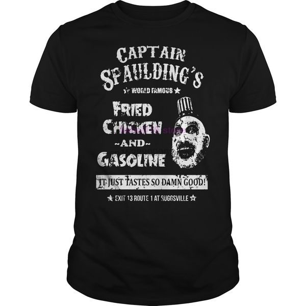 

brand men shirt captain spaulding world famous fried chicken shirt