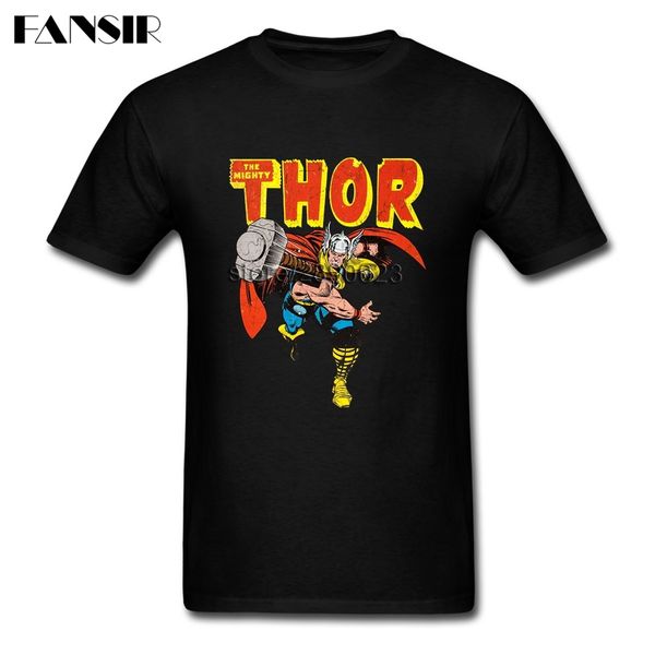 

men t shirt casual short sleeve o neck tees shirt men thor ragnarok anime family clothes