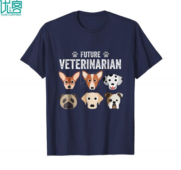 

future veterinarian shirt kids vet dog cat tshirt youth amazing short sleeve unique casual tees 100% cotton clothes t shirt