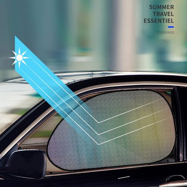 

2pcs sun shade replacement car side window sun shade static visor sunscreen