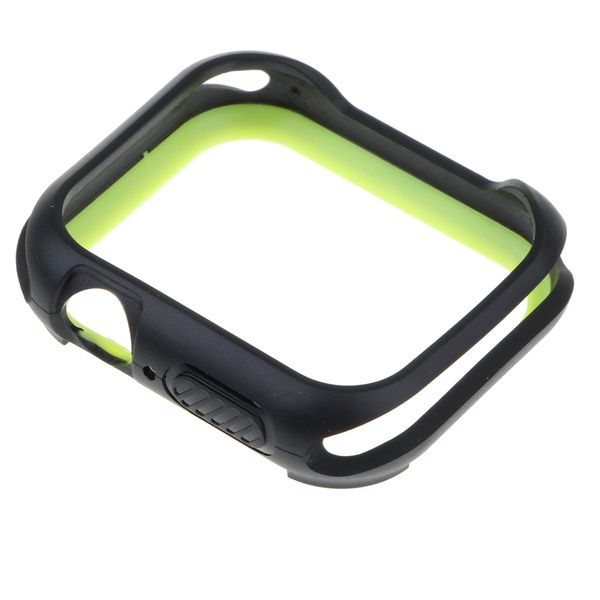 

ударопрочный защитный чехол обложка рамка для 44mm компании apple watch 4, черный