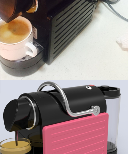

new capsule fully-automatic coffee machine espresso electric cappuccino/latte coffee maker soft capsule compatible coffee maker