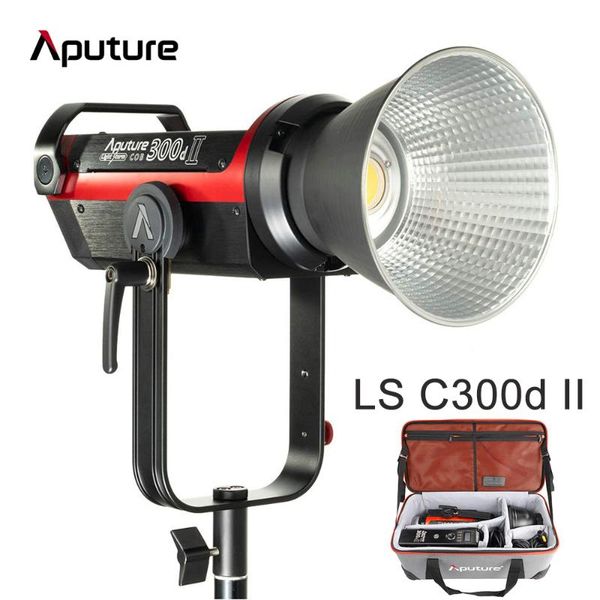 

aputure ls c300d ii led video light 300d 2 cob light 5500k daylight studio p pgraphy lighting lamp for dslr camera