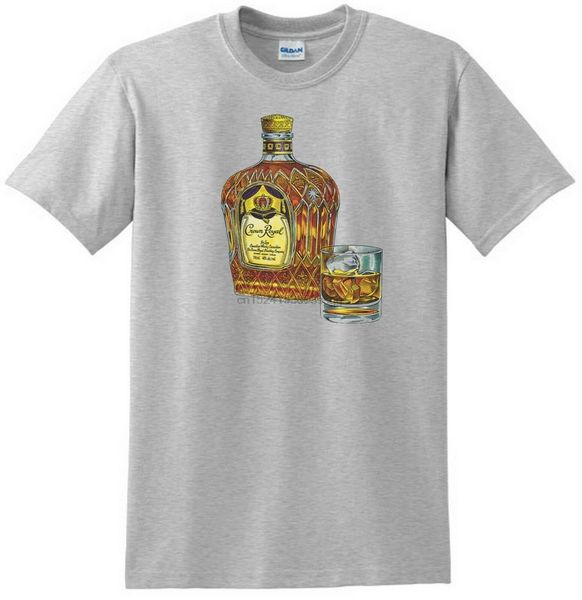 

crown royal whisky t-shirt.graykhakiwhiteyellow. s-xxxl to usa