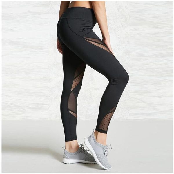 

yoga outfits women pants black sport fitness gym workout running tight sportwear leggings female trousers, White;red