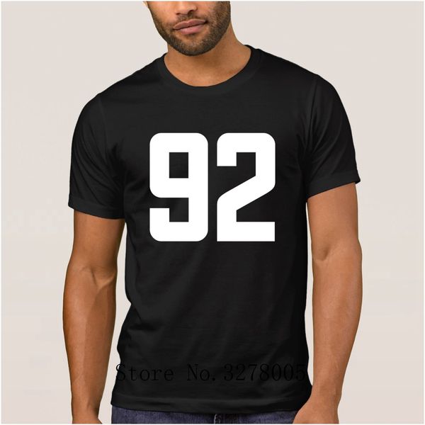 

design custom basic solid number 92 t shirts humorous nice t-shirt men anti-wrinkle cotton simple male tee shirt pop tee