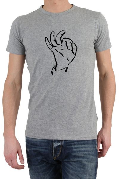 

ok meme жест руки, напечатанный на t-shirt большого подарок подарка идея ретро tee shirt