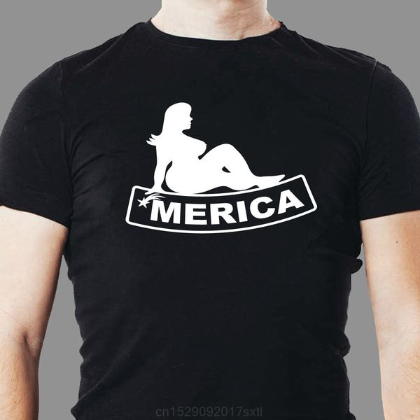

funny graphic tee 'merica fat thick woman left heavy t shirt for men