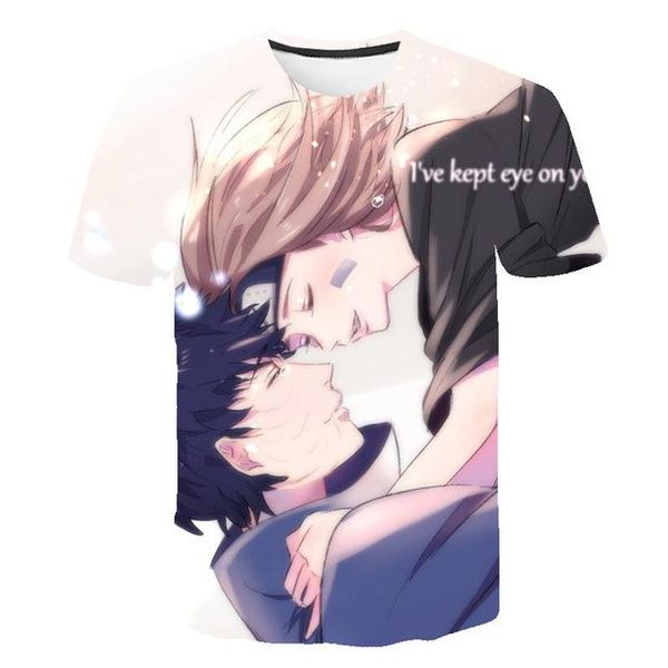 

japan anime naruto uchiha payne male cartoon cool 3d print shirts hentai anime graphic men clothing