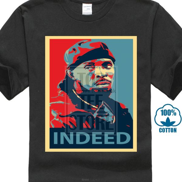 

funny novelty cartoon funny the wire omar indeed men t shirt