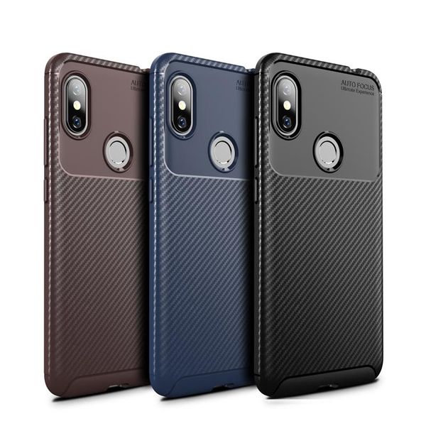 

beetle carbon fiber tpu case for redmi note 6 phone case luxury slim soft back cover