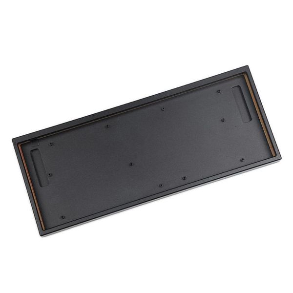

cnc anodized aluminum case brass plate for ymd75 75% 84 keyboard ansi iso layout