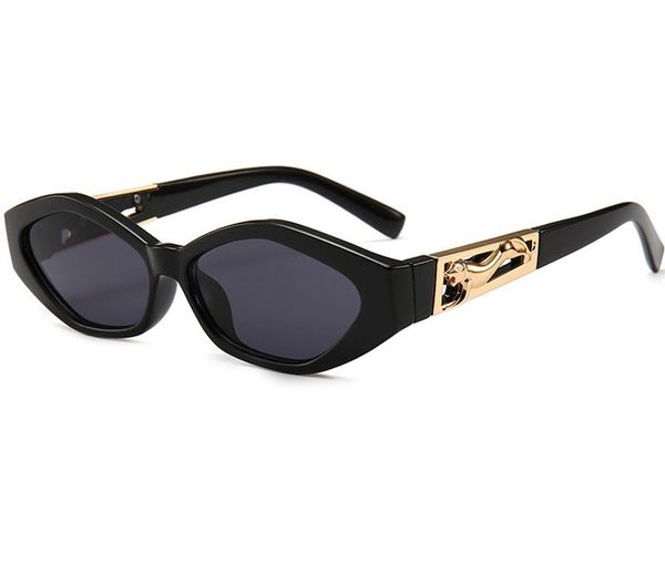 

fashion cat eye sunglasses women brand design vintage sun glasses female 2020 cat eye style shade, White;black