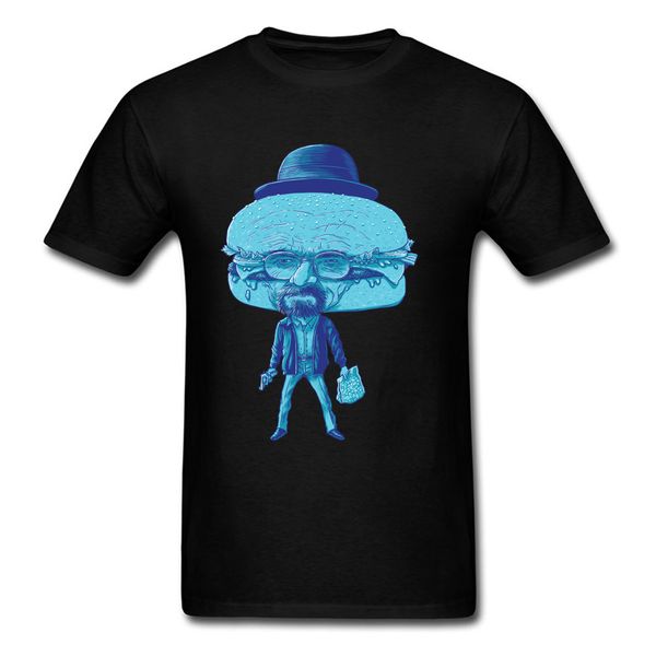 

t-shirt men blue hamburg head graphic tshirt the big bang theory anime t shirt mabel heisenberg figure t shirts