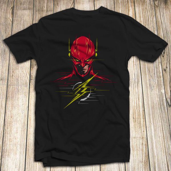 

the flash men's t shirt 100% cotton superhero tv seriesnew 2020 cotton short-sleeve t-shirt summer short sleeves tee shirts
