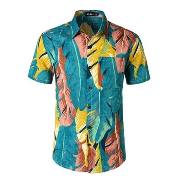 

new mens hawaiian shirt summer holiday casual printed multiple colours short sleeve male daily lleisure shirts s-2xl, White;black