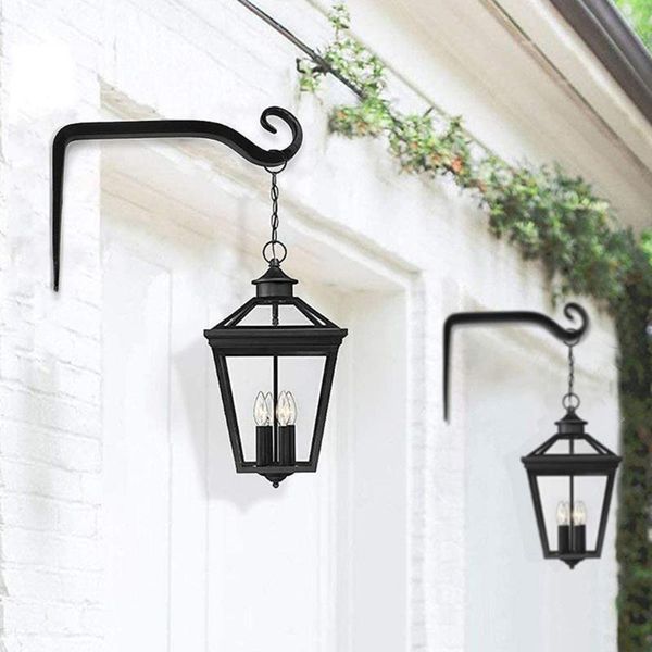

flower pot plant pot basket hook bending durable iron flowerpot plant hanger hook hanging bracket for balcony yard garden