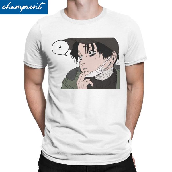 

yoonbum killing stalking футболки мужские bum корейский yaoi manga мода хлопок тис crew neck с коротким рукавом футболки летняя одежда