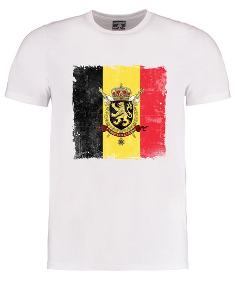 

2019 new summer man tee shirt belgium flag- national pride country symbol men's t-shirt funny t-shirt